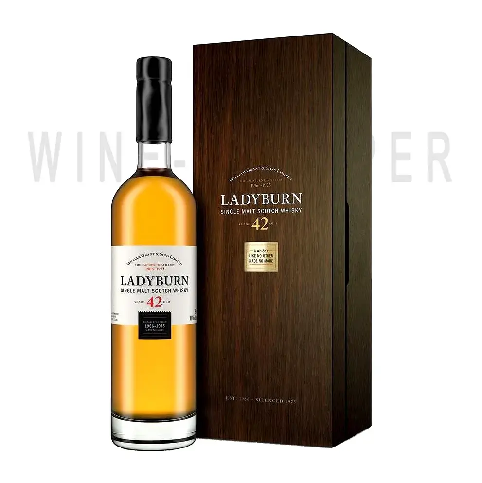 Виски Ladyburn 42 Years Old gift box 0.7 л