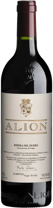 Вино Ribera del Duero DO, Alion 2016 0.75 л