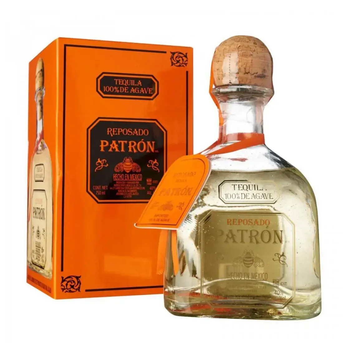Текила Patron Reposado, gift box, 0.75 л
