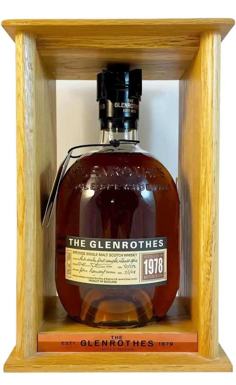 Виски Glenrothes Vintage, wooden box, 1978, 0.7 л