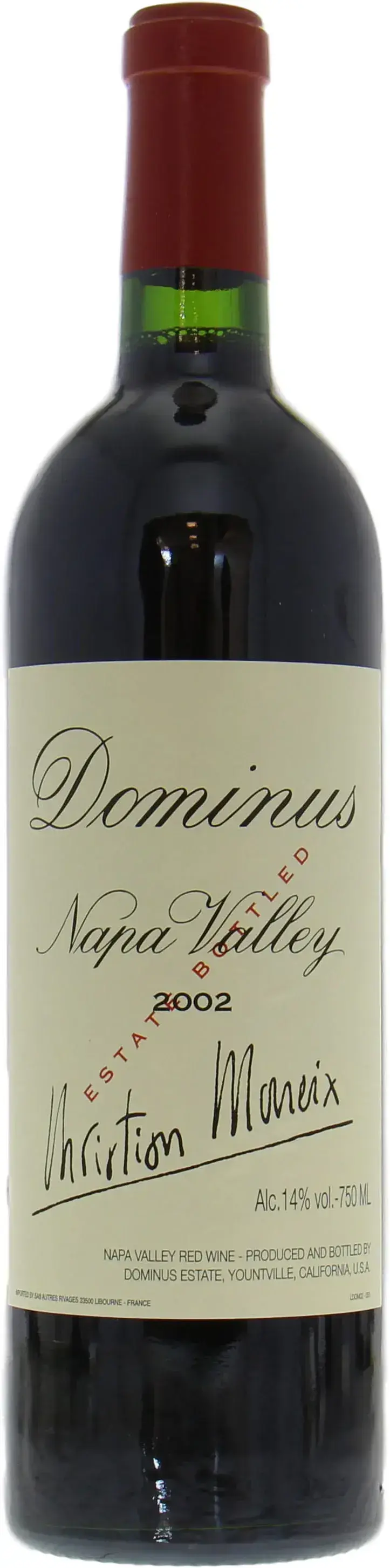 Вино Dominus Estate Dominus, 2002, 0.75 л