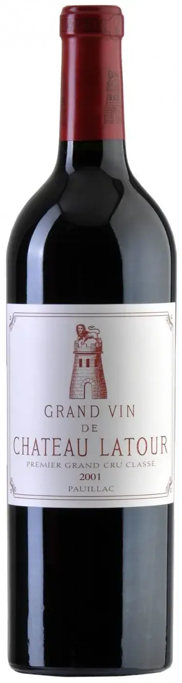 Вино Chateau Latour Pauillac AOC 1-er Grand Cru Classe 2001 0.75 л