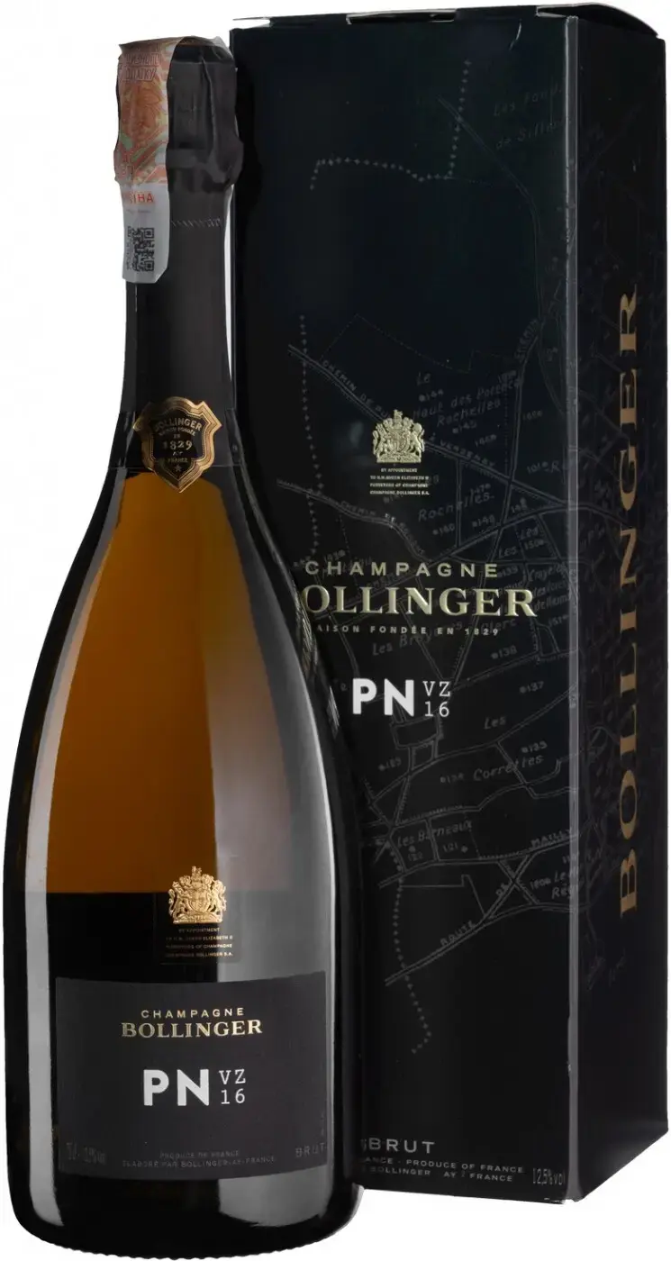 Шампанское Bollinger Champagne AOC PN VZ16 gift box 0.75 л