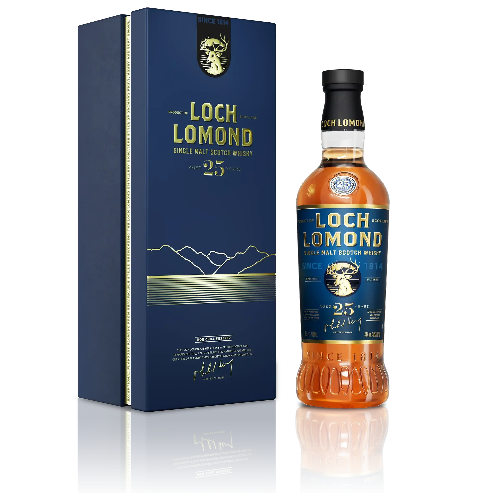 Виски Loch Lomond 25 Year Old Single Malt gift box, 0.7 л