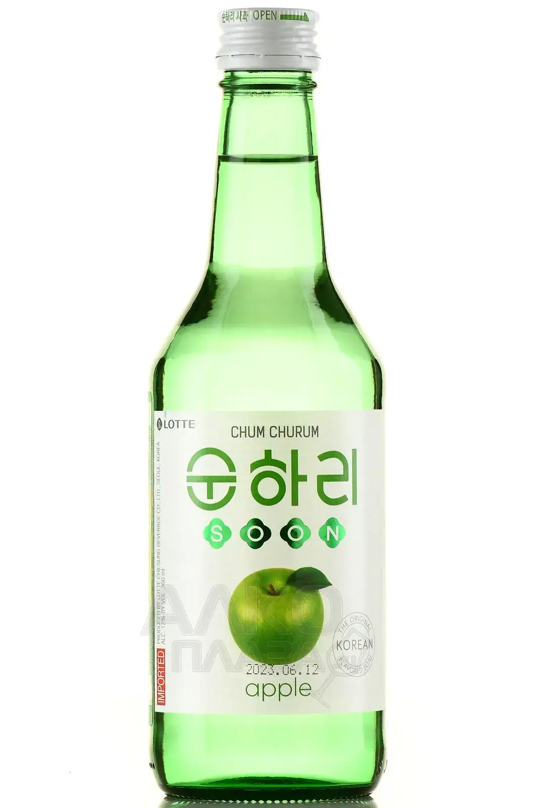 Водка Chum Churum Soonhari Apple Soju, 0.36 л