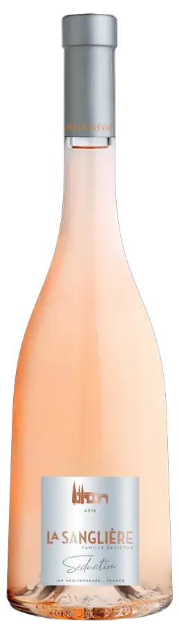 Вино Domaine de la Sangliere Seduction Rose Mediterranee IGP, 2023, 0.75 л