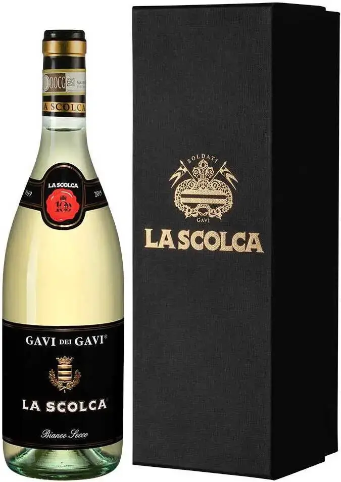 Вино La Scolca Gavi dei Gavi DOCG gift box, 2023, 0.75 л
