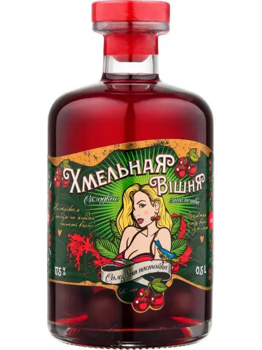 Настойка Стерео Пипл Вишня, 0.5 л