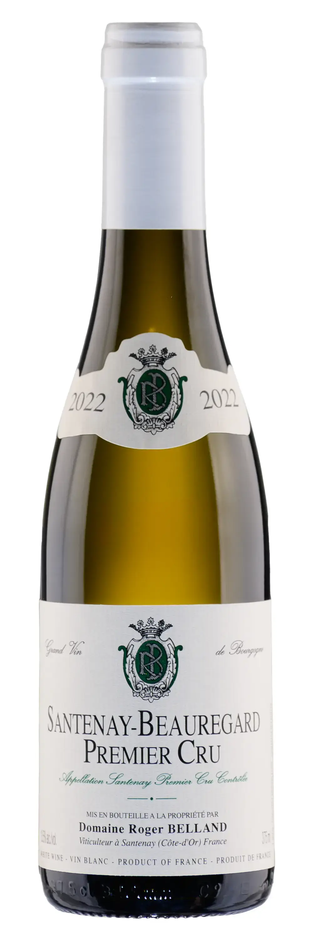 Вино Roger Belland Santenay-Beauregard Premier Cru AOC Blanc, 2022, 0.375 л