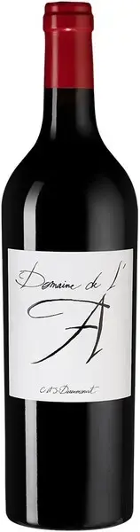 Вино Domaine de l'A Castillon Cotes de Bordeaux AOC, 2019, 0.75 л