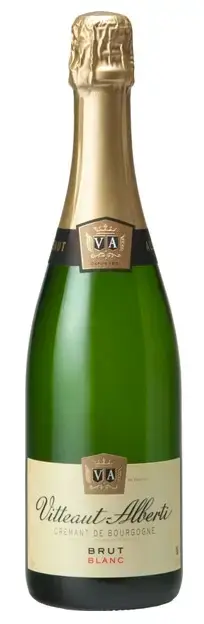 Игристое вино Vitteaut Alberti Cremant de Bourgogne AOC Blanc Brut, 0.75 л