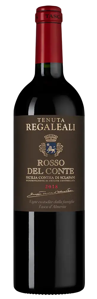 Вино Tasca d'Almerita Rosso del Conte DOC, 2018, 0.75 л