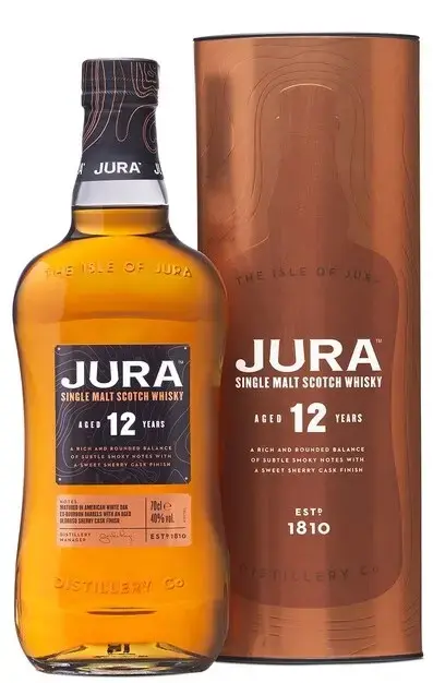 Виски Jura 12 Years Old, in tube 0.7 л