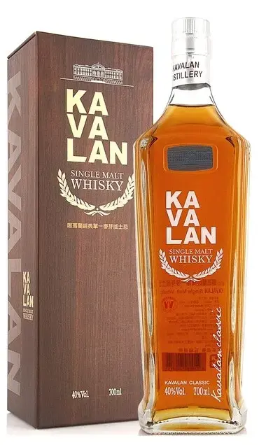 Виски Kavalan Classic Single Malt, gift box 0.7 л