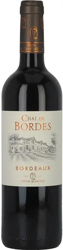 Вино Chai de Bordes Rouge Bordeaux AOC, 0.75 л