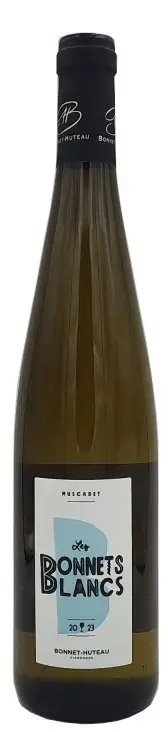 Вино Bonnet Huteau Les Bonnets Blanc Muscadet Sevre et Maine sur Lie AOC, 2023, 0.75 л