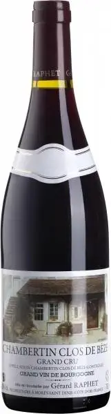 Вино Gerard Raphet Chambertin Grand Cru Clos de Beze AOC, 2022, 0.75 л