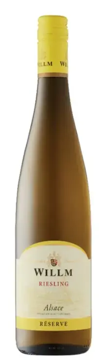 Вино Willm Riesling Reserve Alsace AOC, 2023, 0.75 л