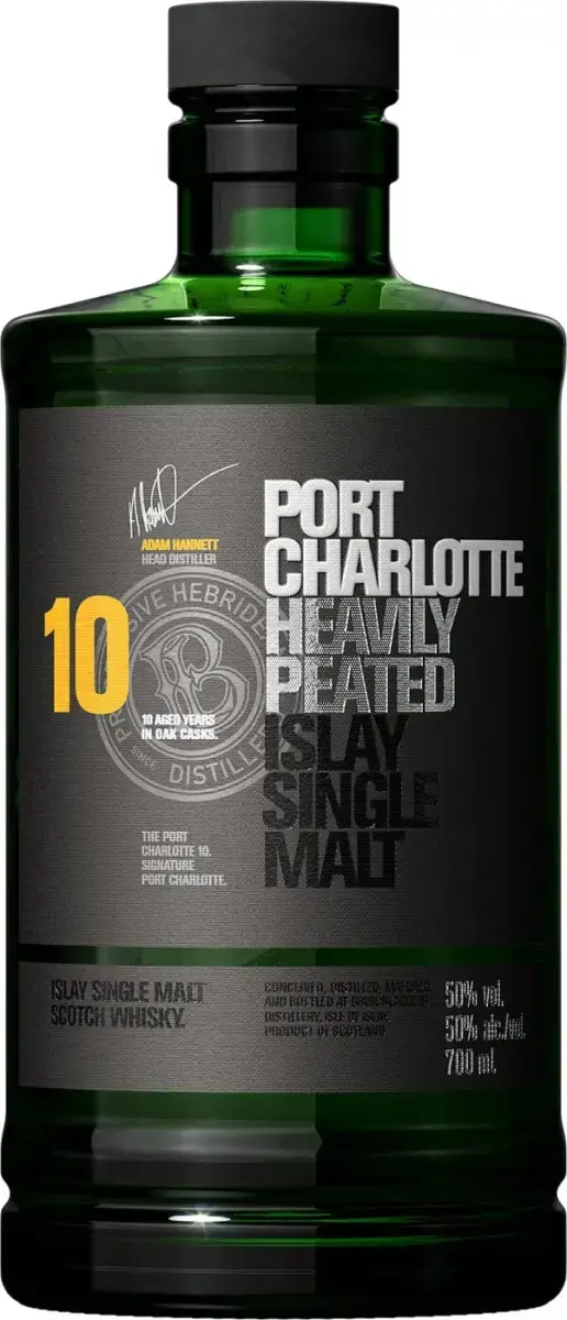 Виски Bruichladdich Port Charlotte 10 Years Old, 0.7 л