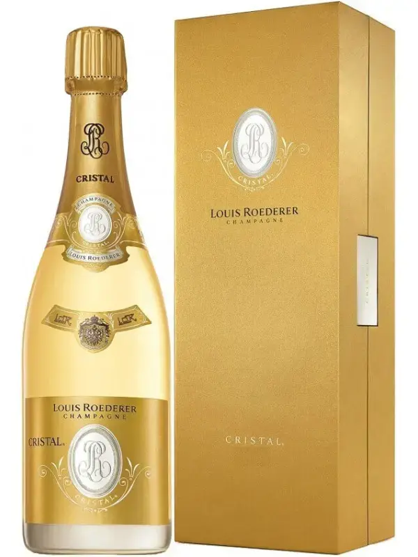 Шампанское Cristal AOC 2014 gift box 0.75 л