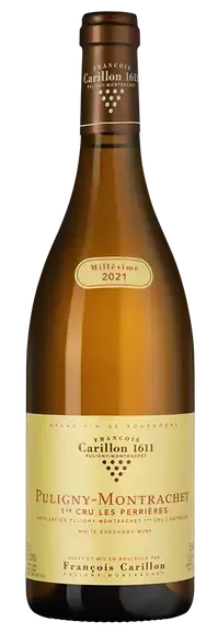 Вино Puligny Montrachet Premier Cru Les Perrieres Francois Carillon, 2021, 0.75 л