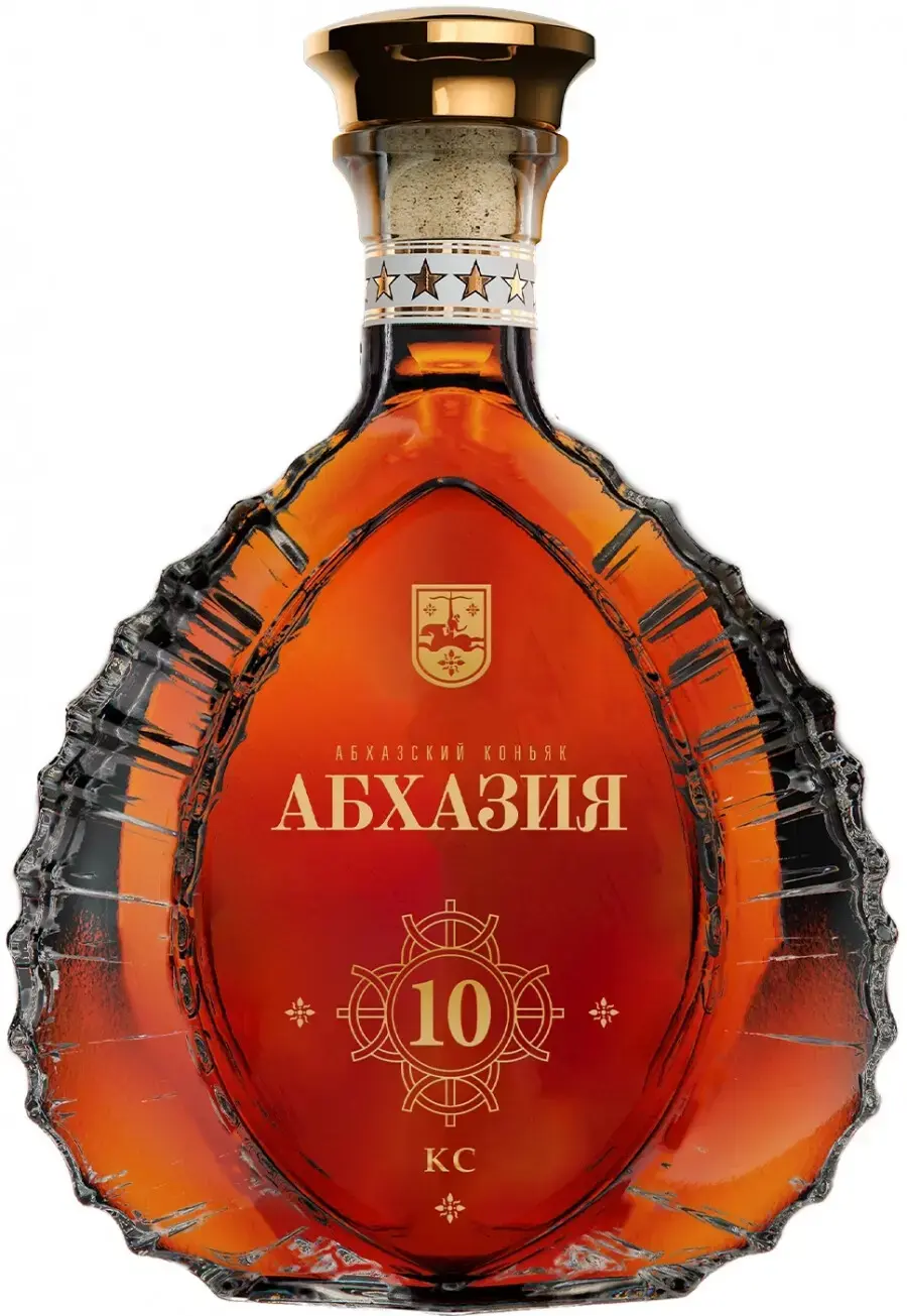 Коньяк Абхазия 10 летний, 0.5 л
