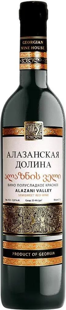 Вино GRW Alazani Valley Red semi-sweet 0.75 л