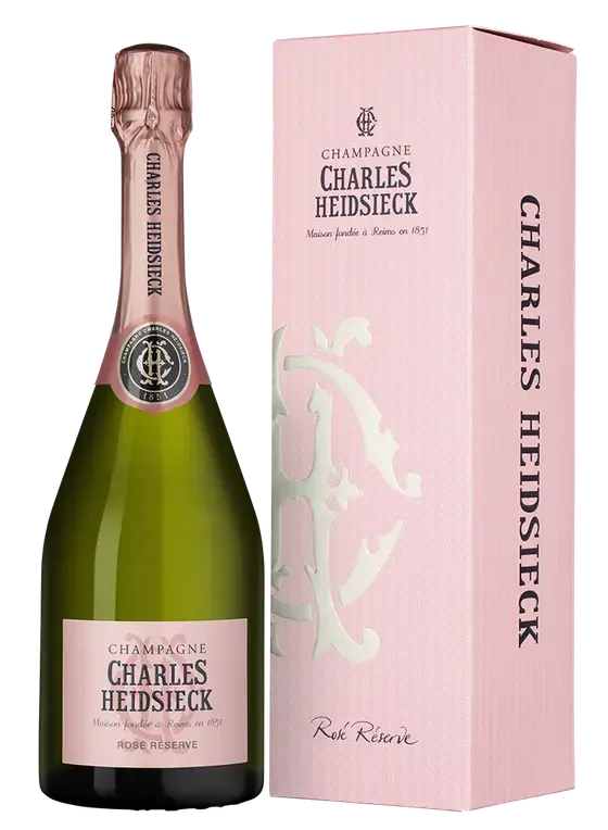Шампанское Charles Heidsieck Rose Reserve Champagne AOC gift box 0.75 л