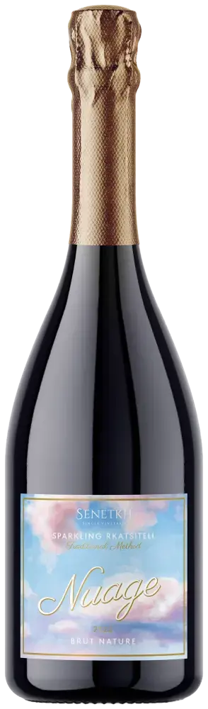 Игристое вино Senetkh Estate Nuage Sparkling Rkatciteli Traditional Method Brut Natural, 2022, 0.75 л