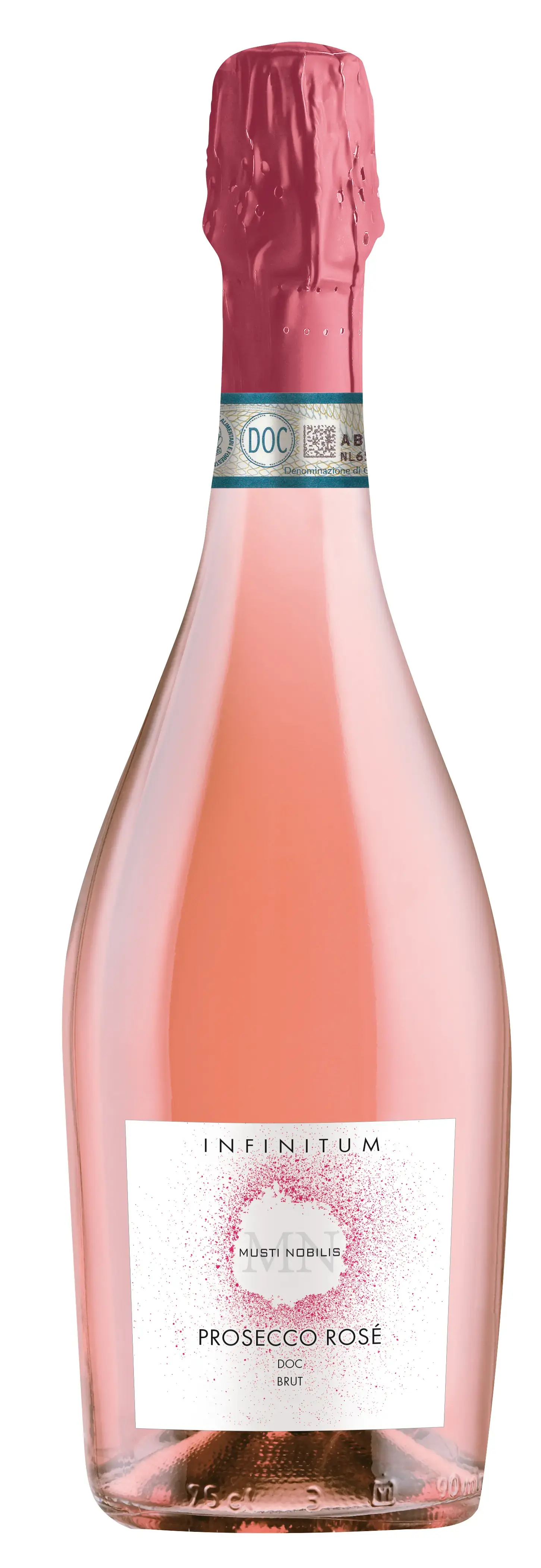 Игристое вино Infinitum Prosecco Musti Noblis Millesimato Rosе Brut, 2022, 0.75 л