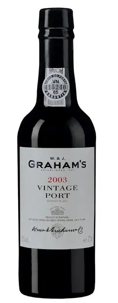 Портвейн Graham's Vintage Port 2003 0.375 л