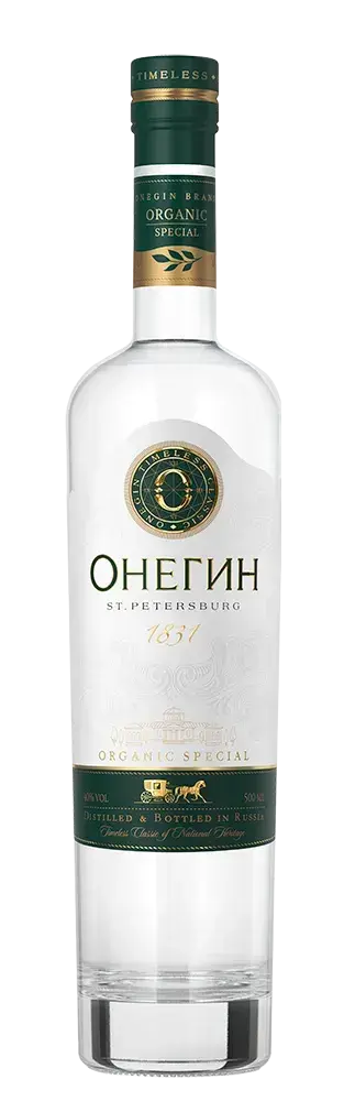 Водка Онегин Органик Спешиал, 0.5 л