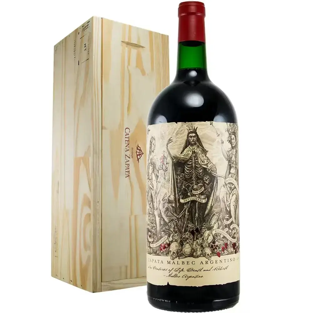 Вино Catena Zapata Malbec Argentino Mendoza, wooden box, 2022, 3 л