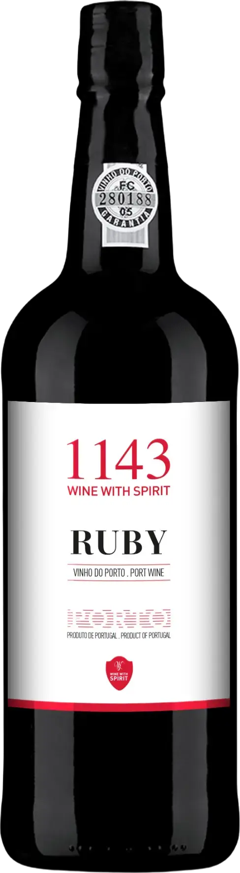 Портвейн 1143 WWS Ruby DOC Porto, 0.75 л