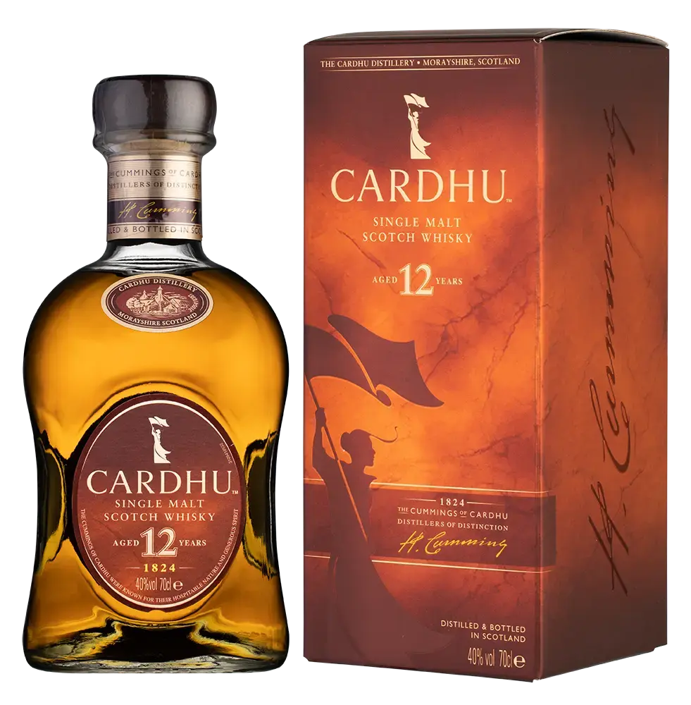 Виски Cardhu 12 years old gift box 0.7 л 