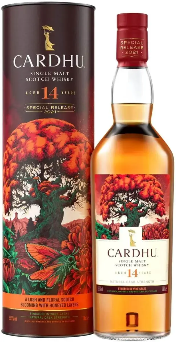 Виски Cardhu 14 year old Special Release 2021  gift box 0.7 л