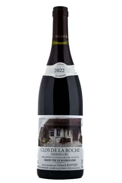 Вино Gerard Raphet Clos de la Roche Grand Cru AOC, 2022, 0.75 л