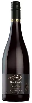Вино Babich Black Label Marlboroug Pinot Noir, 2020, 0.75л