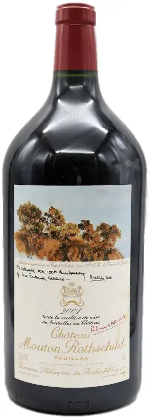 Вино Chateau Mouton Rothschild Pauillac AOC Premier Grand Cru Classe, 2004, 6 л