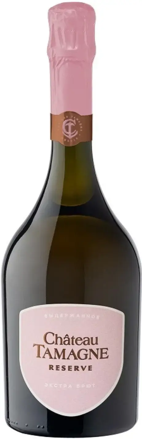 Игристое вино Chateau Tamagne Reserve Rose Extra Brut, 0.75 л