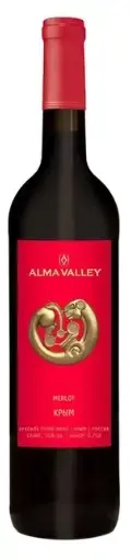Вино Alma Valley Merlot, 2014, 0.375 л