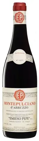 Вино Emidio Pepe Montepulciano d'Abruzzo DOC, 2002, 0.75 л