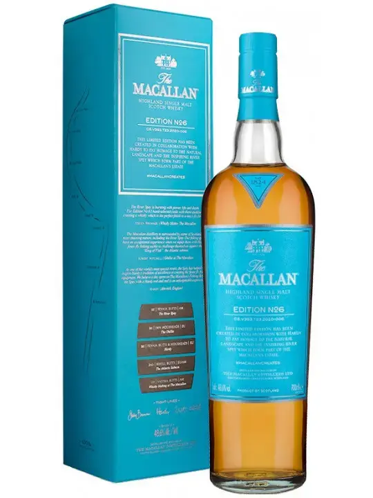 Виски The Macallan Edition №6, gift box 0.7 л