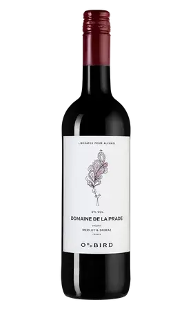 Вино Oddbird, Domaine de la Prade Merlot/Shiraz, No Alcohol 2020 0.75 л