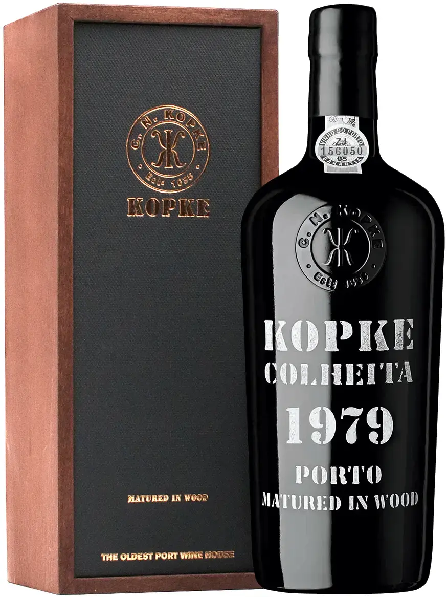 Портвейн Kopke Colheita 1979 Porto, leather gift box, 0.75 л