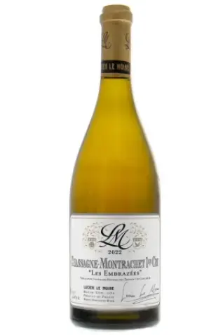 Вино Lucien Le Moine Chassagne-Montrachet Premier Cru Les Embrazees AOC, 2022, 0.75 л