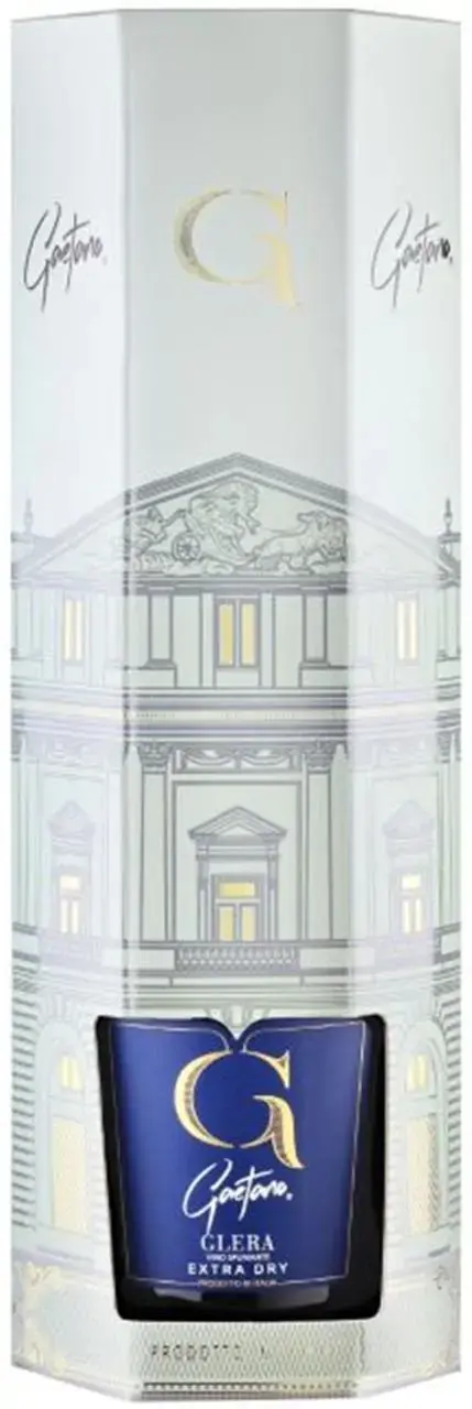Игристое вино Gaetano Glera Spumante Extra Dry, gift box, 0.75 л