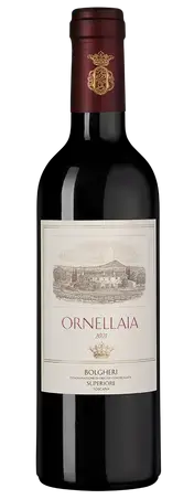 Вино Ornellaia Bolgheri Superiore DOC, 2021, 0.375 л