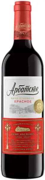 Вино Arbat red Sec 0.7 л