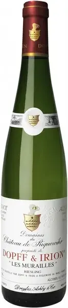Вино Dopff & Iron Domaines du Chateu de Riquewihir Les Murailles Riesling Alsace AOС 2010 0.75 л